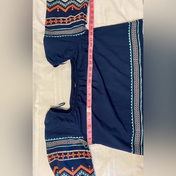 Bobeau Embroidered Top - Picture 6 of 7